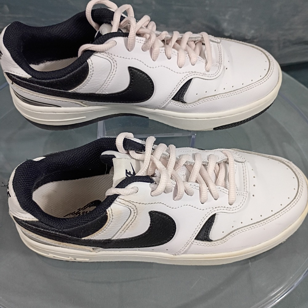 Nike Gamma Force White Black Women Sneakers DX9176-100 Low Top Shoes
